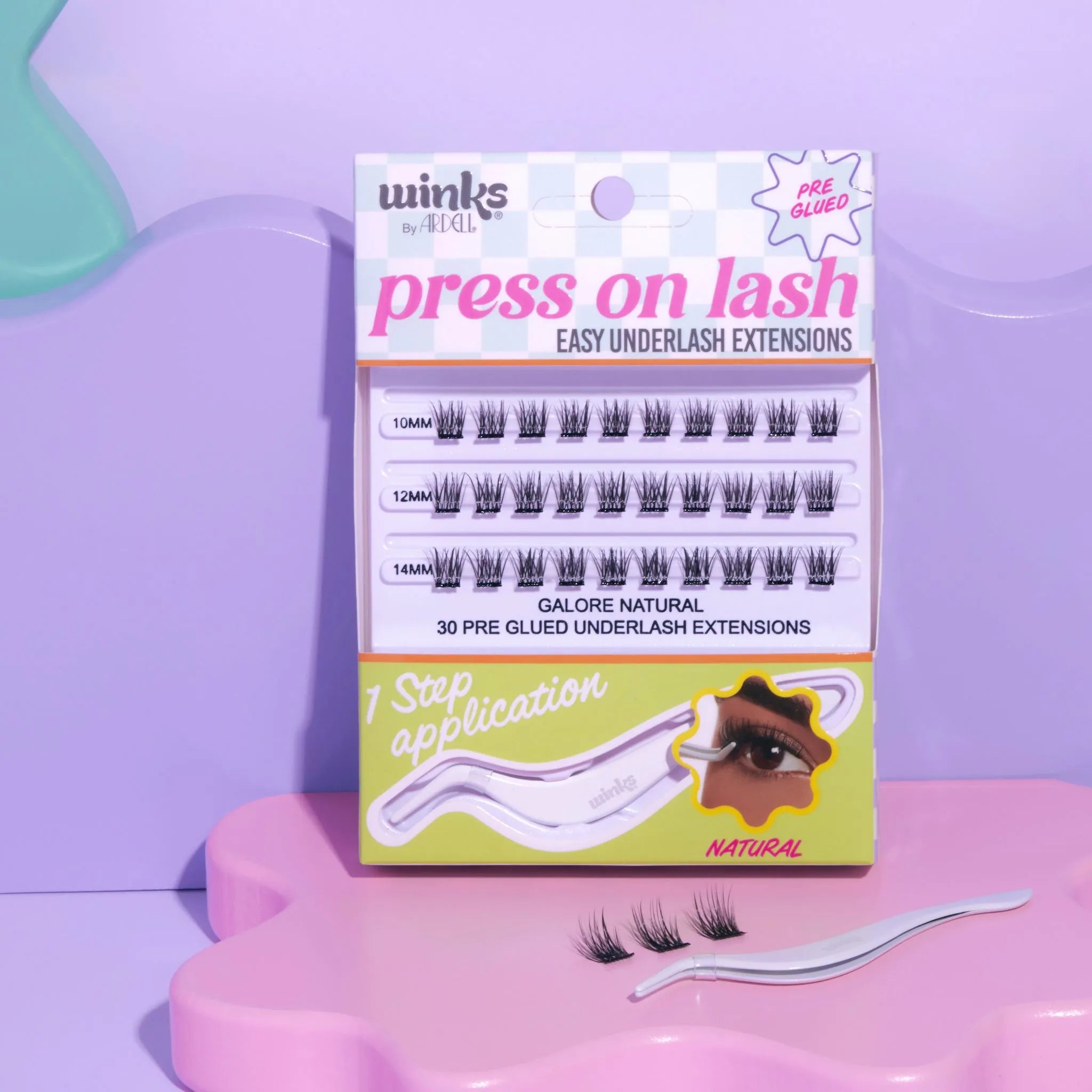 Winks Press On 🦋 – Selbstklebende Lashes