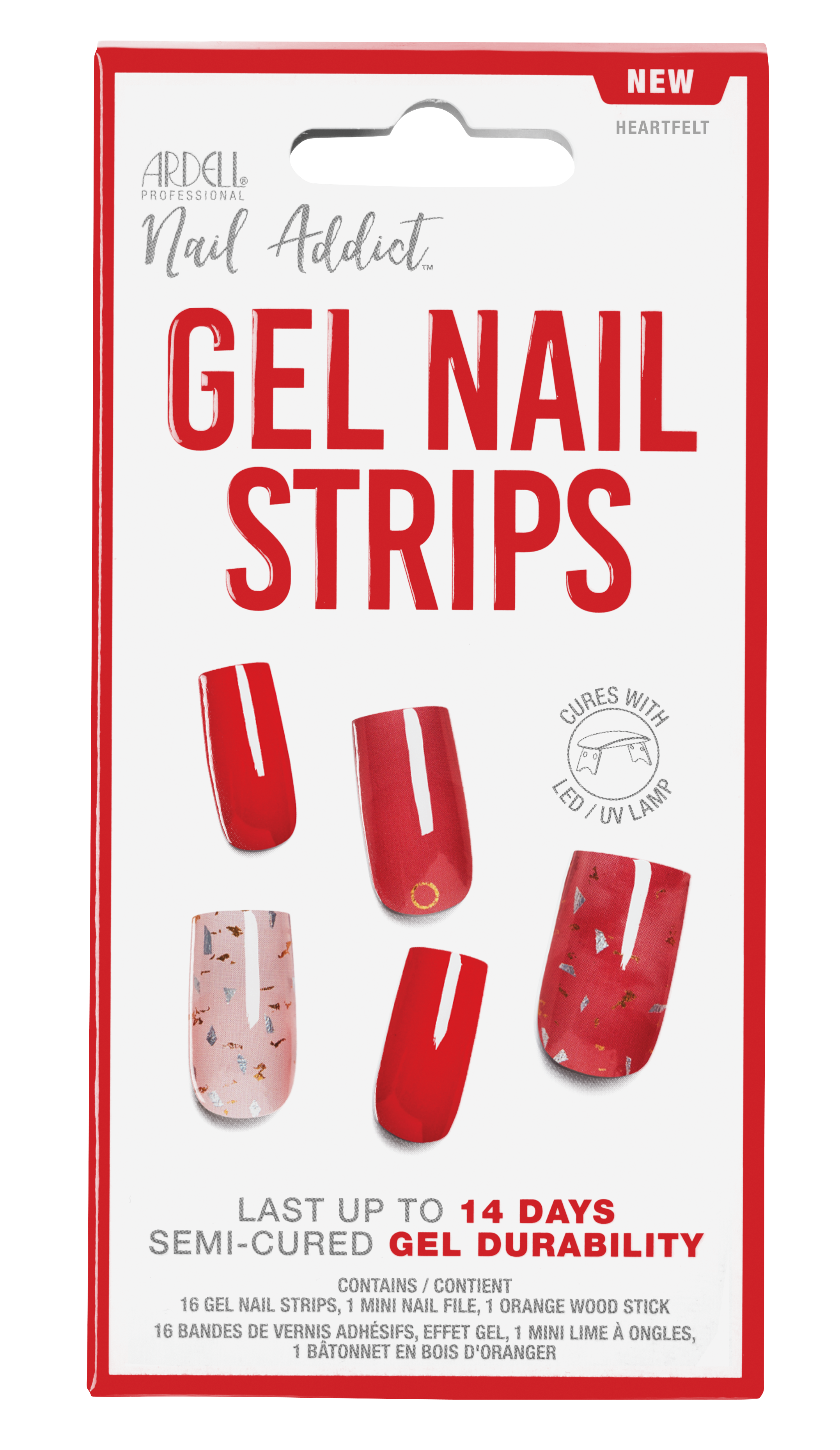 ARDELL Gel Nail Strips - Heartfelt