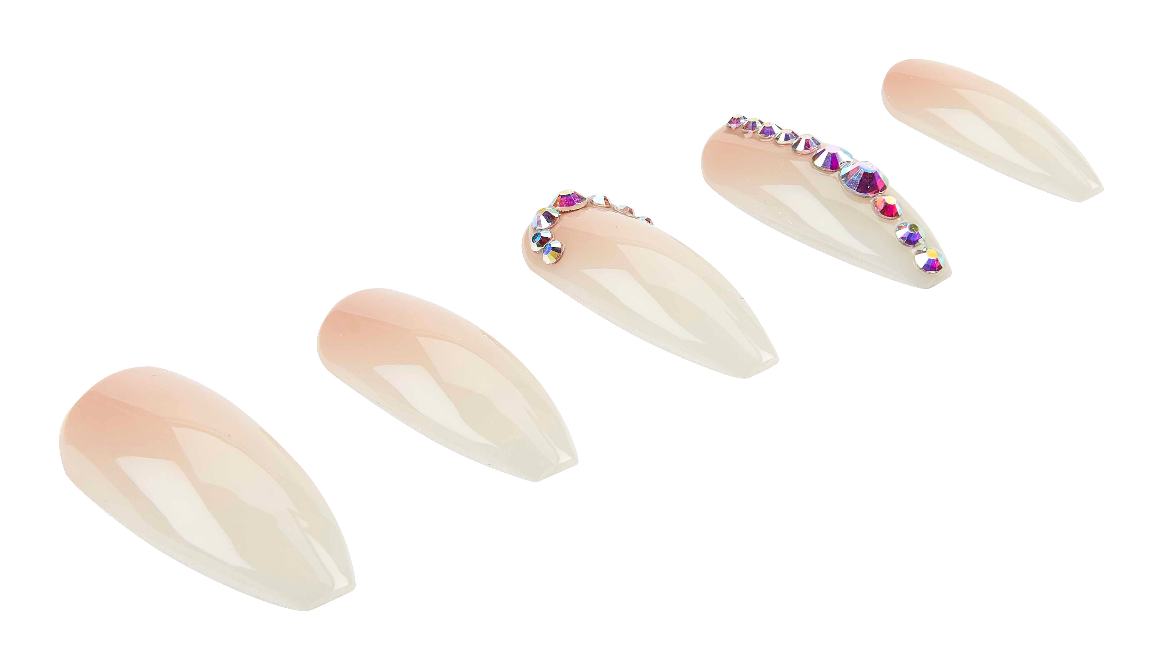 ARDELL Nail Addict Nude Light Crystals
