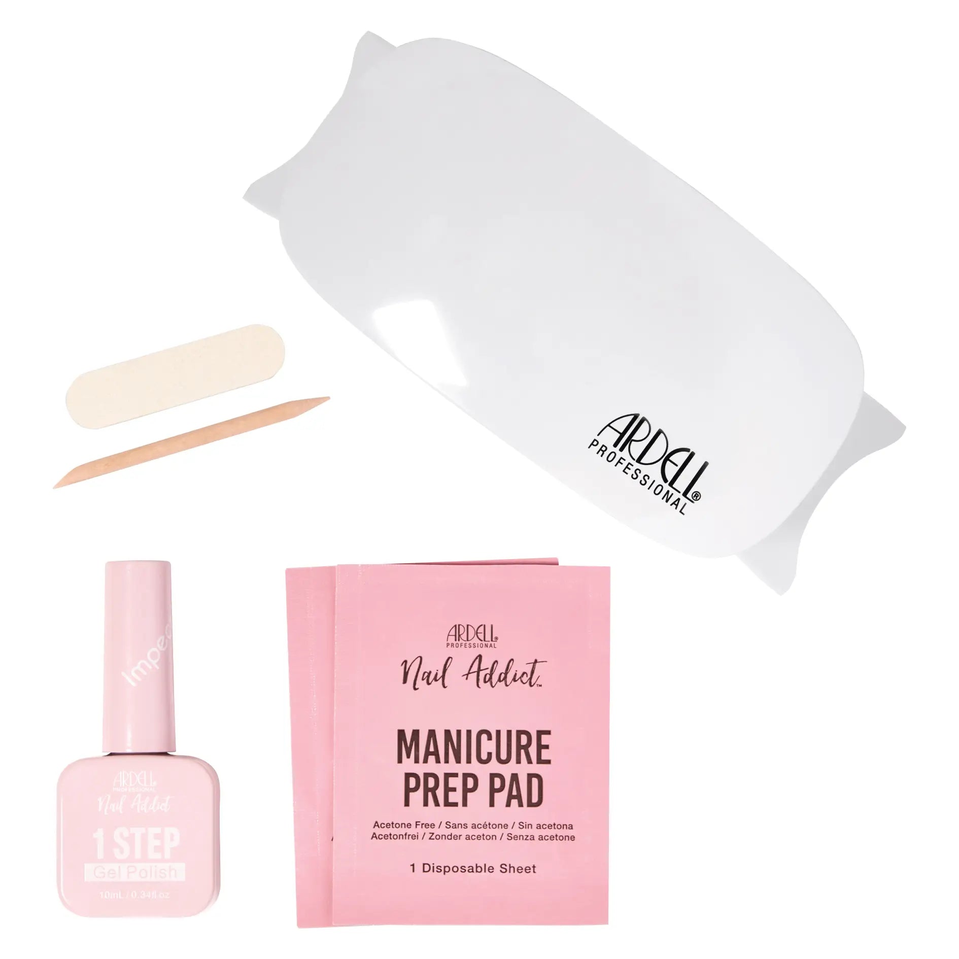 UV 1-Step Gel Maniküre Set - Flower Petal