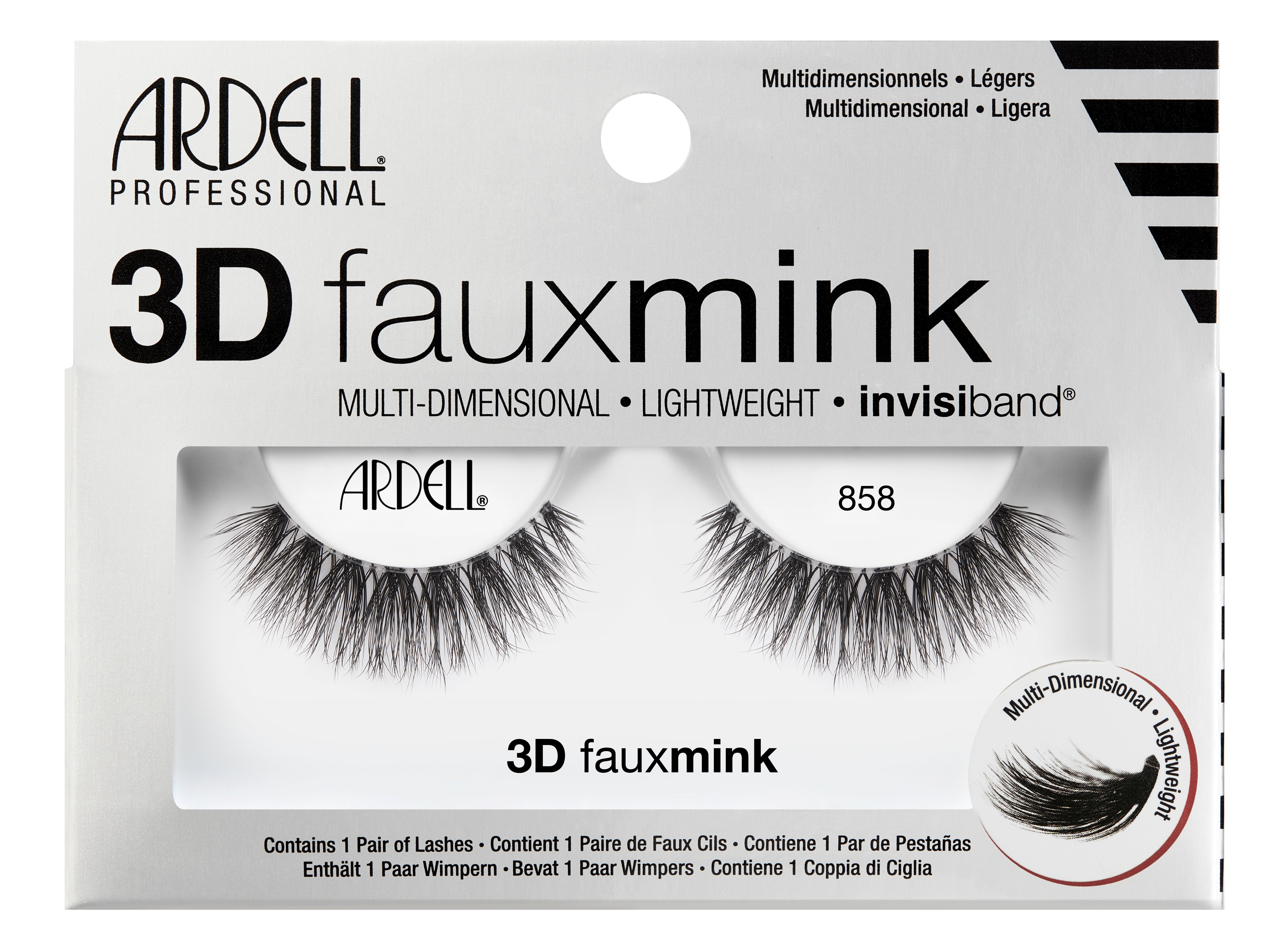 ARDELL 3D Faux Mink 858