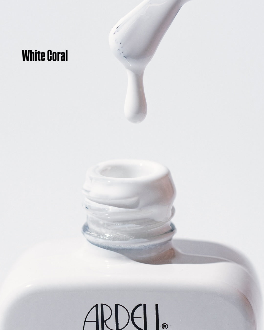 UV Nagellack 1 Step Gel White Coral