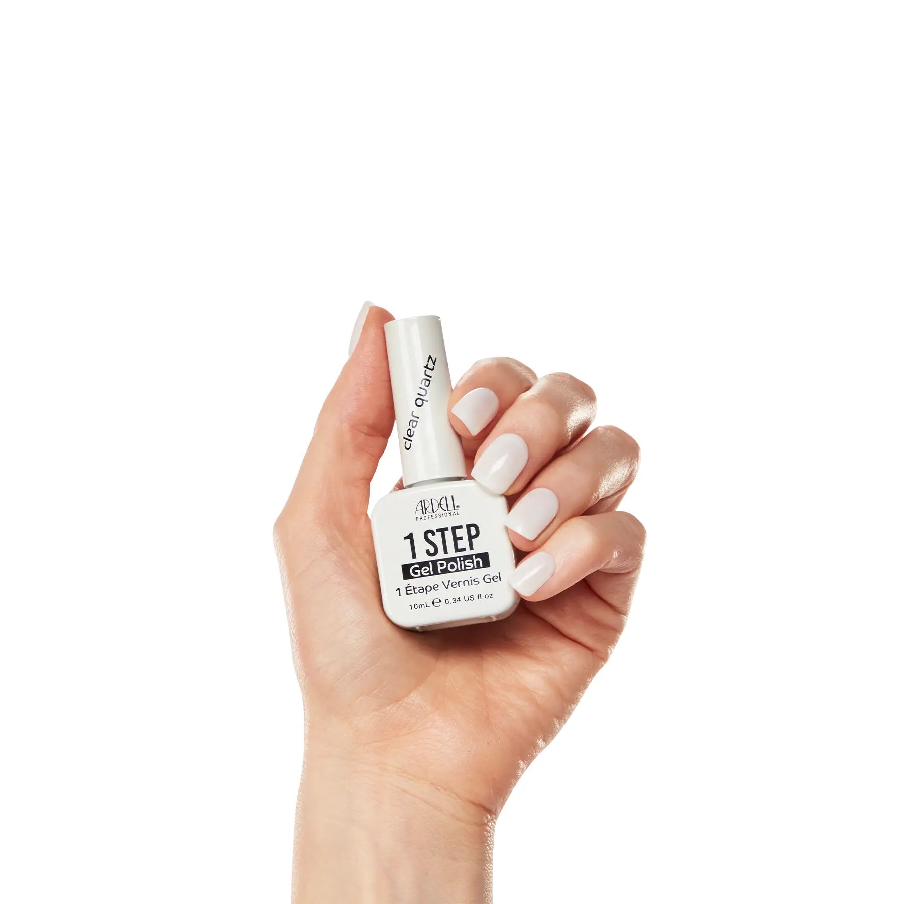 UV Nagellack 1 Step Gel Clear Quartz