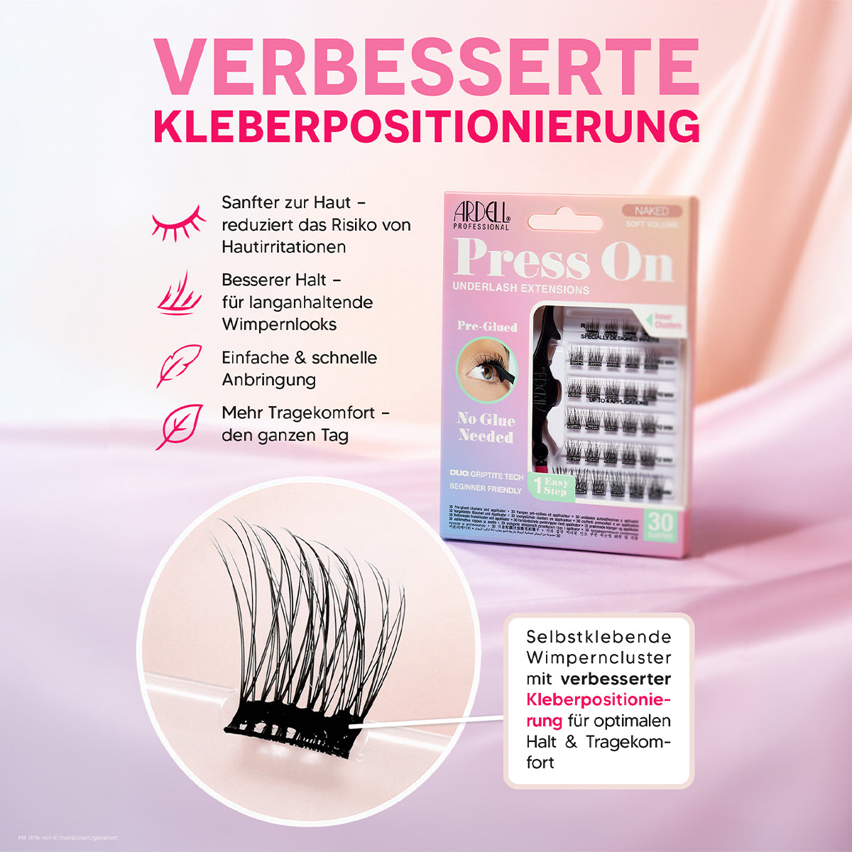 ARDELL Naked Press On - Soft Volume