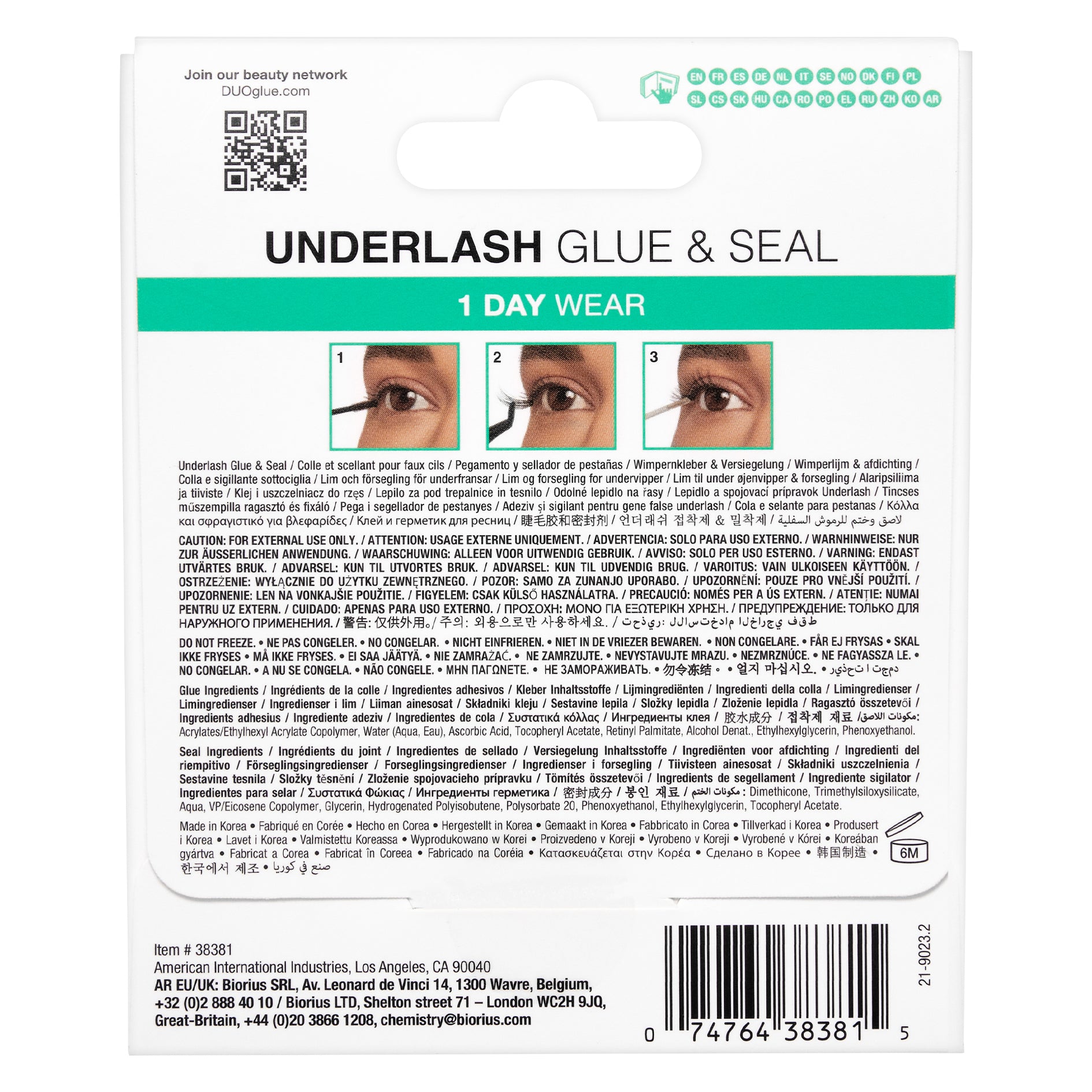 DUO Underlash Glue & Seal