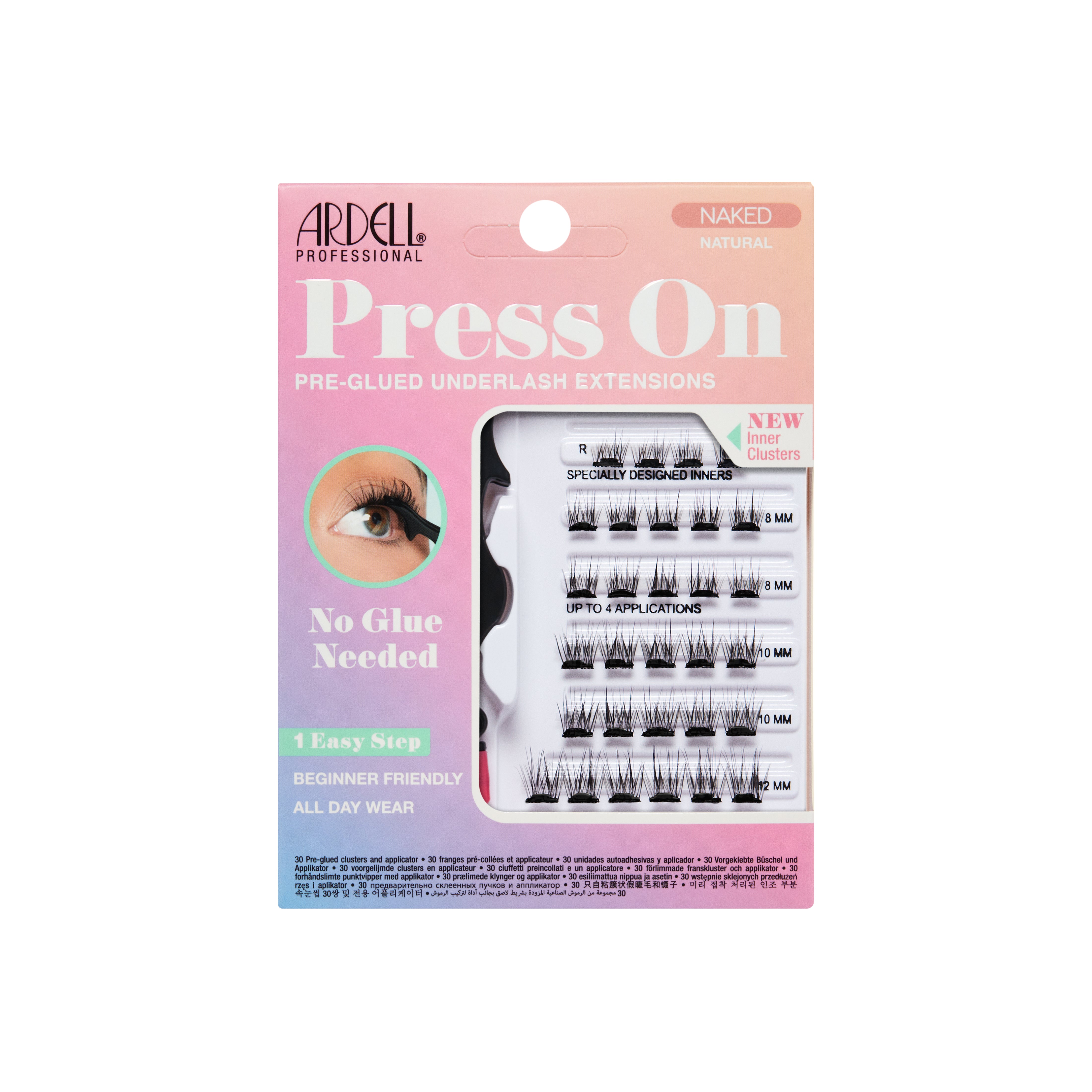 ARDELL Naked Press On - Natural