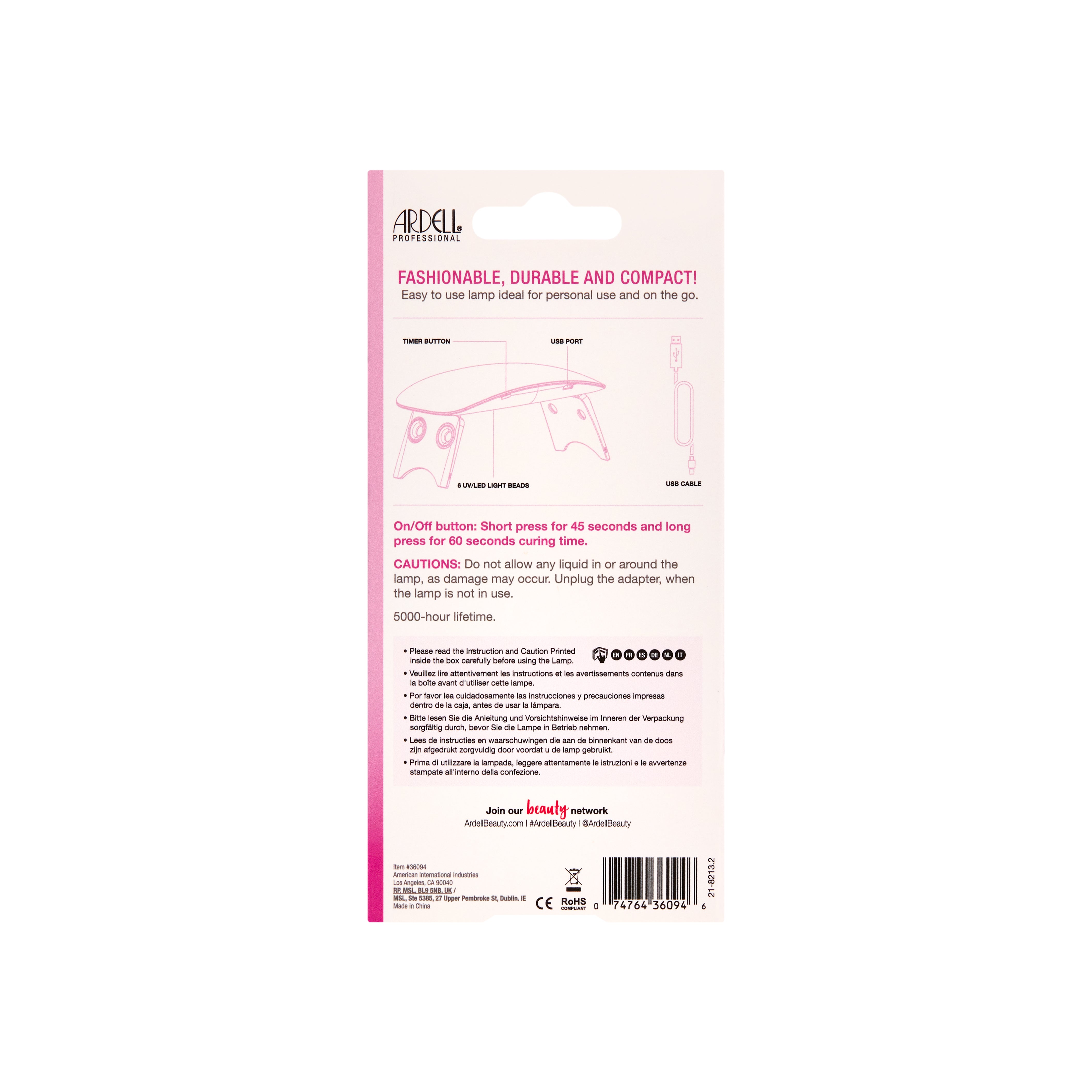 Nail Addict UV/LED Lampe