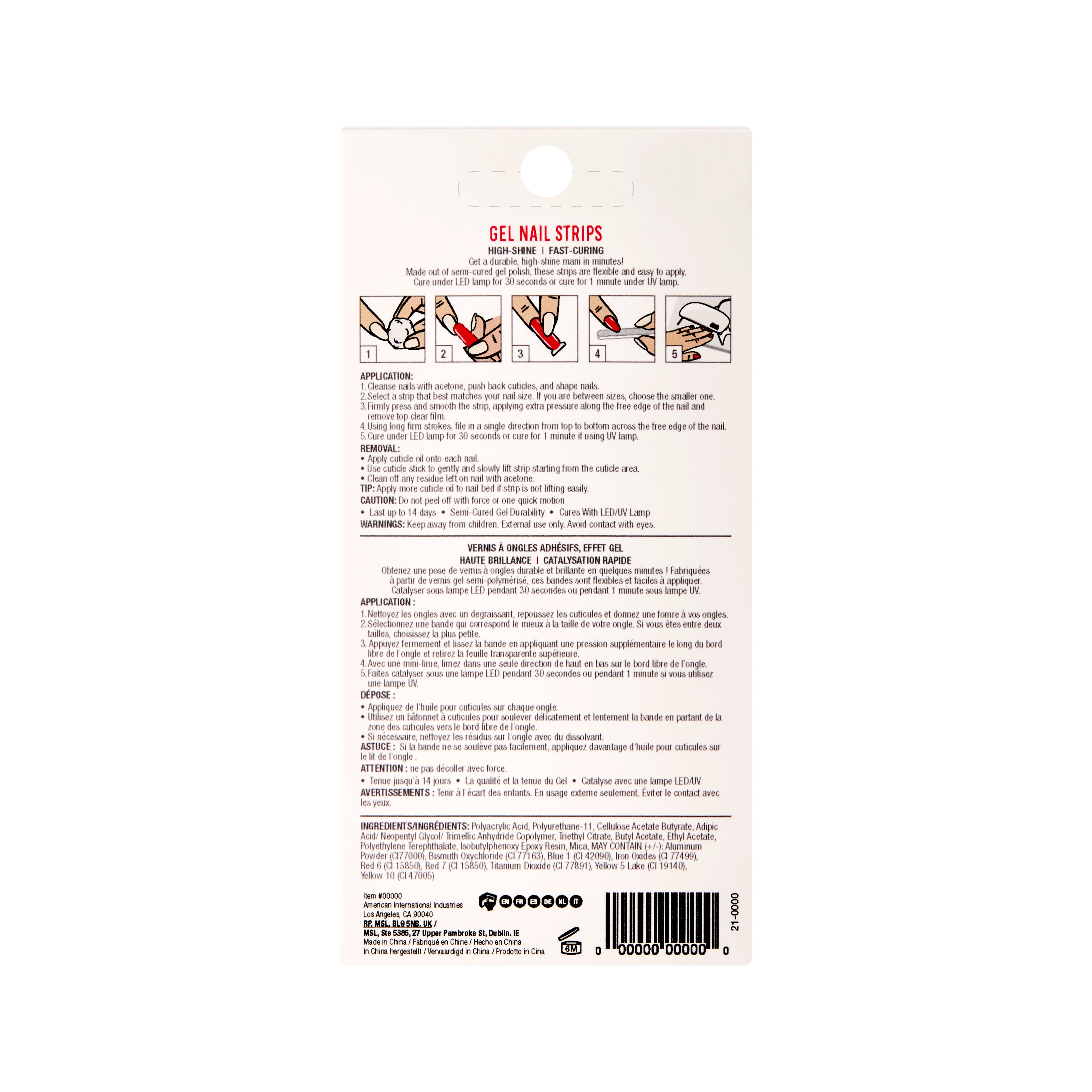 ARDELL Gel Nail Strips - Heartfelt