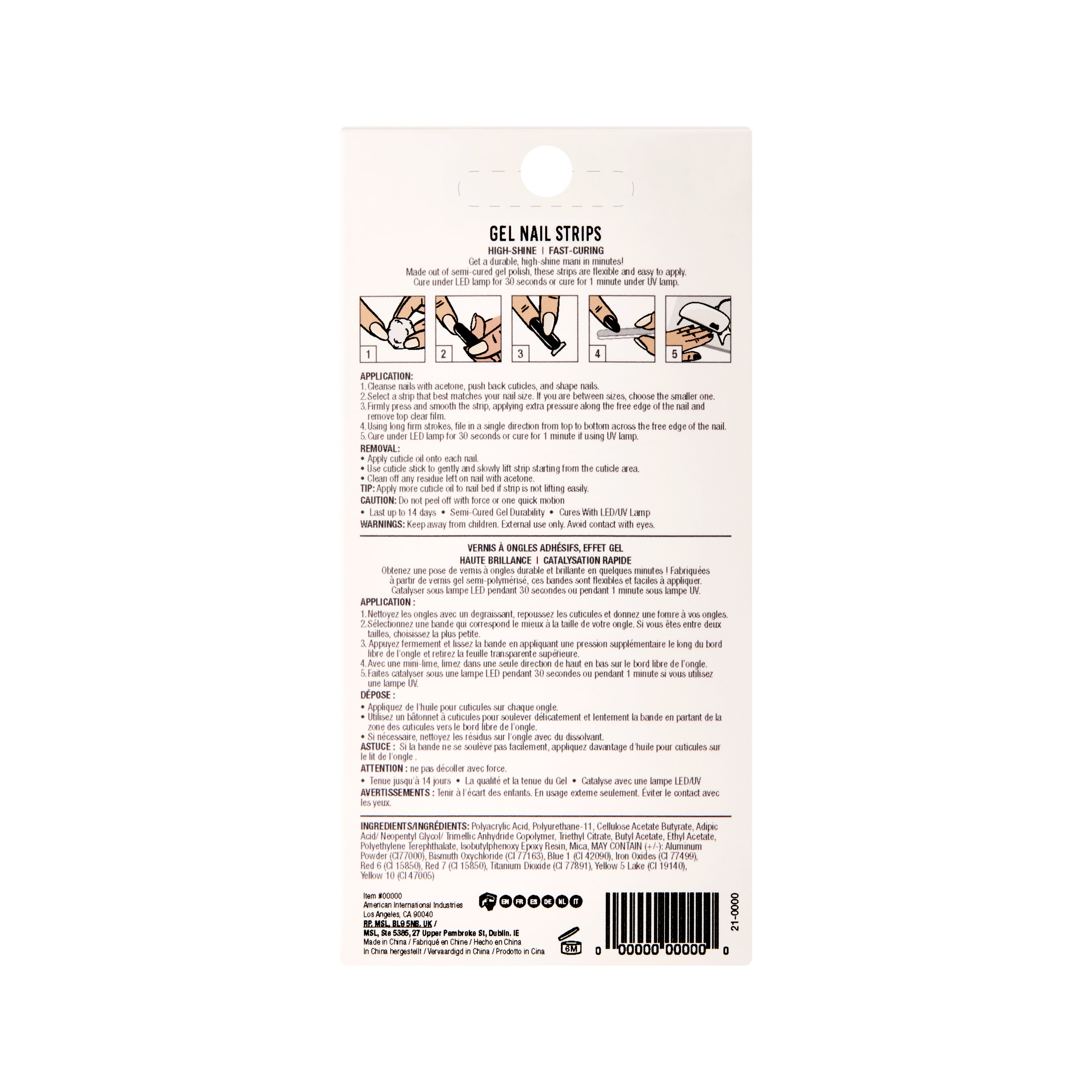 ARDELL Gel Nail Strips - Heartbreaker