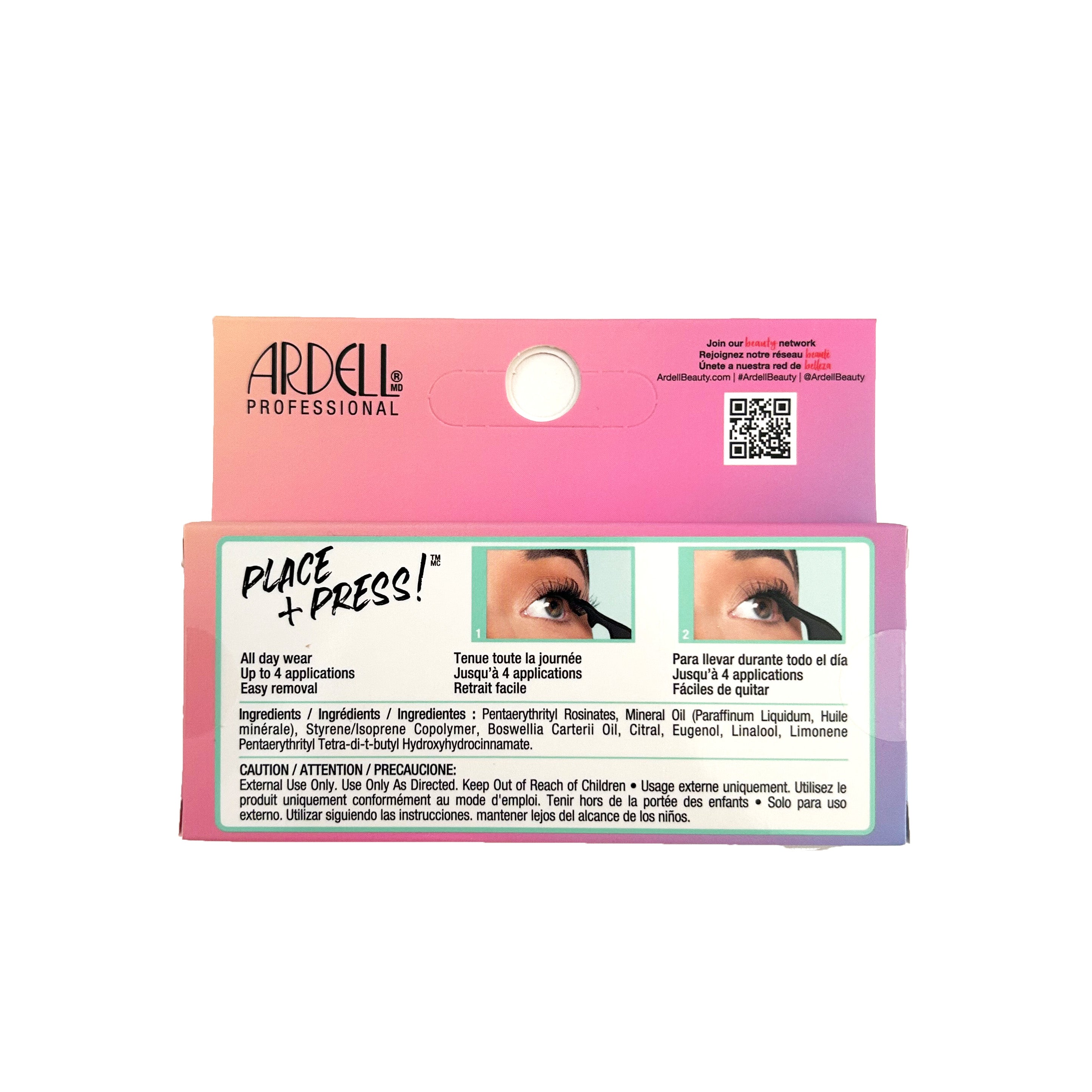 ARDELL Press On Pre-Mapped Naked Natural