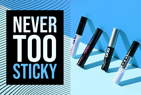 Never too sticky.